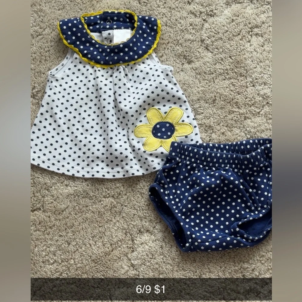 16 pieces, 6/9 month baby girl lot